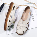 cuzcare Flat-bottomed Hollow Hole Shoes